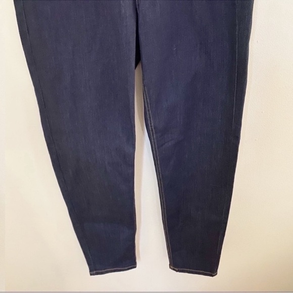 Savi Parker Maternity Jeans Size 29 NEW Dark Blue Wash Low Panel Stretch Waist - Picture 3 of 8